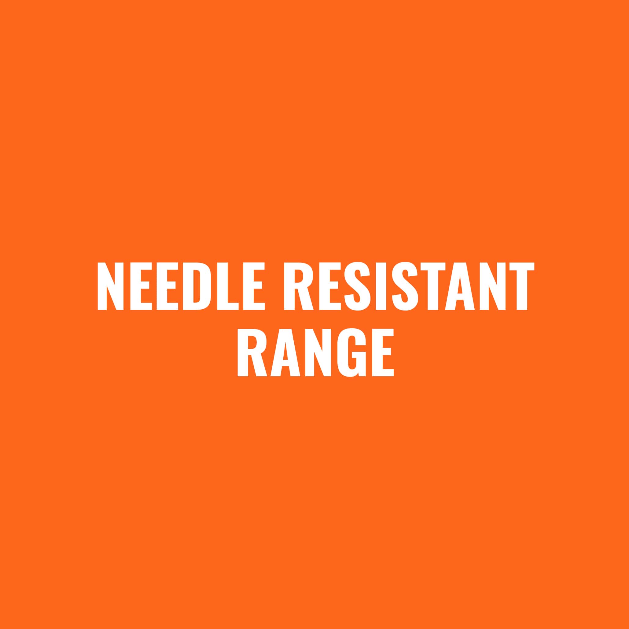 NEEDLE RESISTANT GLOVES